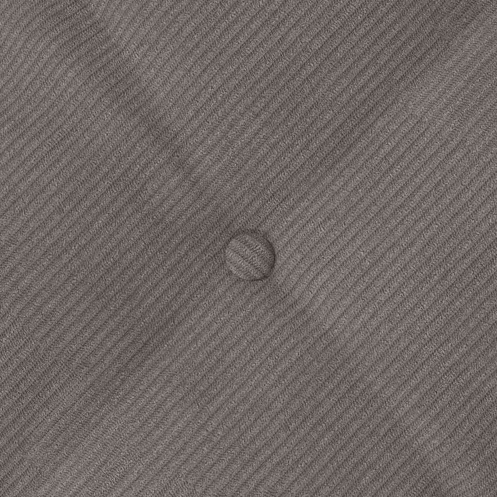 Cuscino per Schiena Grigio chiaro 120 x 50 cm Tessuto in Cords 42014822