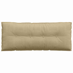 Cuscino per Schiena Grigio Verde 120 x 50 cm Tessuto in Cords 42014826