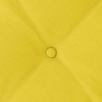 Cuscino per Schiena Giallo Chiaro 140 x 19 x 50 cm Tessuto 42014839