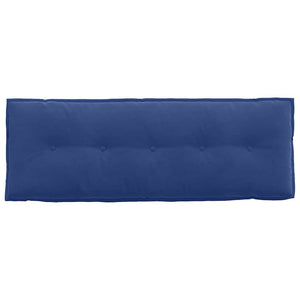 Cuscino per Schiena Blu Polizia 140 x 50 cm Tessuto in Cords 42014858