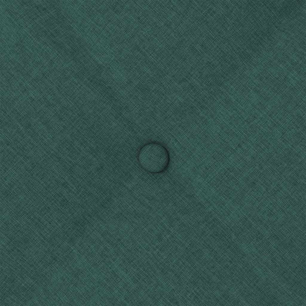 Cuscino per Schiena Verde Scuro 160 x 19 x 50 cm Tessuto 42014878