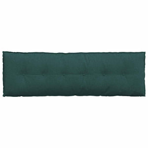 Cuscino per Schiena Verde Scuro 160 x 19 x 50 cm Tessuto 42014878