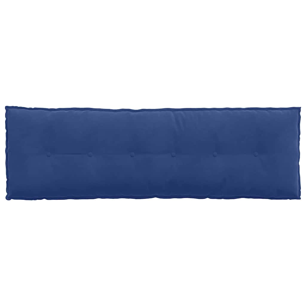 Cuscino per Schiena Blu Polizia 160 x 50 cm Tessuto in Cords 42014901