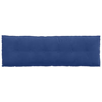 Cuscino per Schiena Blu Polizia 160 x 50 cm Tessuto in Cords 42014901