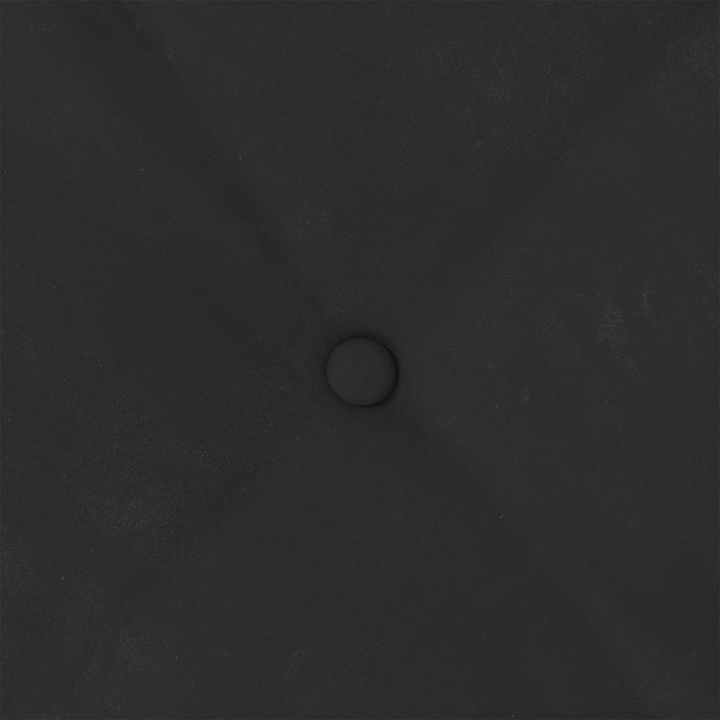 Cuscino per Schiena Nero 160 x 50 cm Tessuto in Microfibra 42014905