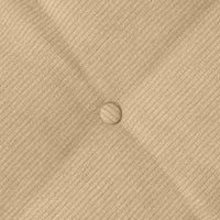 Cuscino per Schiena Grigio Verde 160 x 50 cm Tessuto in Cords 42014912