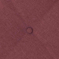 Cuscino per Schiena Rosso Vino 180 x 19 x 50 cm Tessuto 42014919