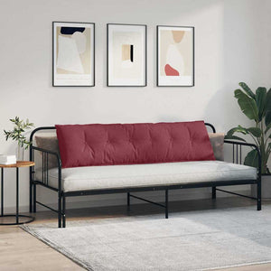 Cuscino per Schiena Rosso Vino 180 x 19 x 50 cm Tessuto 42014919