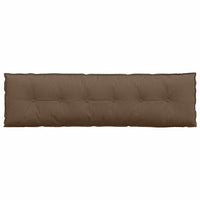 Cuscino per Schiena Marrone 180 x 19 x 50 cm Tessuto 42014920