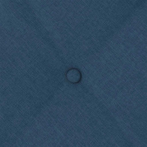 Cuscino per Schiena Blu 180 x 19 x 50 cm Tessuto 42014924