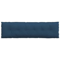 Cuscino per Schiena Blu 180 x 19 x 50 cm Tessuto 42014924