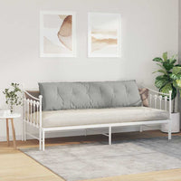 Cuscino per Schiena Grigio chiaro 180 x 50 cm 42014946