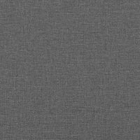 Cuscino per Schiena Grigio scuro 200 x 19 x 50 cm Tessuto 42014960