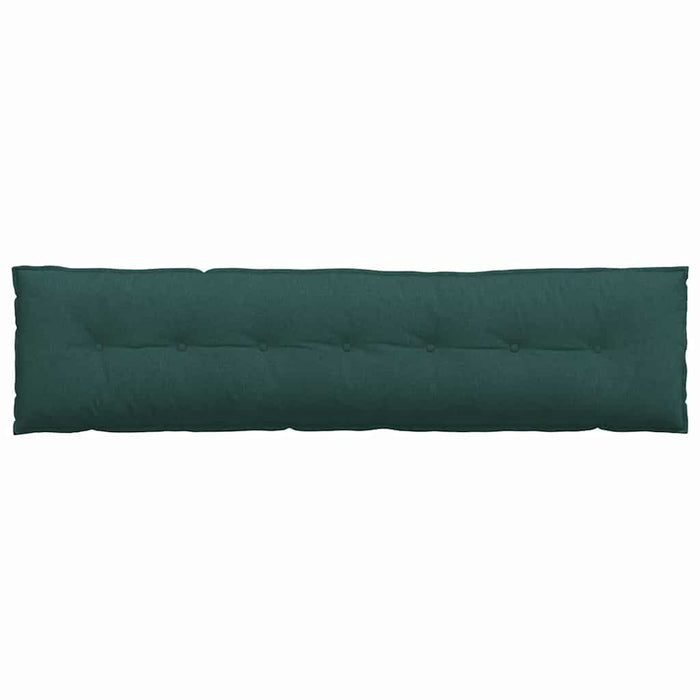 Cuscino per Schiena Verde Scuro 200 x 19 x 50 cm Tessuto 42014964