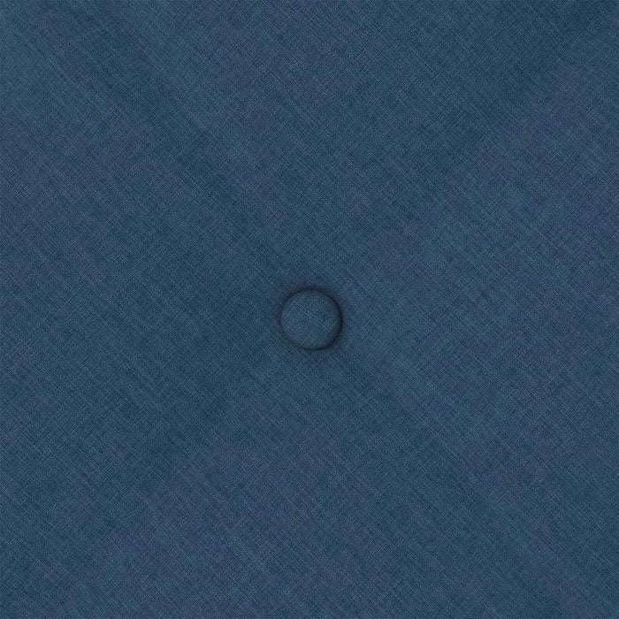 Cuscino per Schiena Blu 200 x 19 x 50 cm Tessuto 42014967