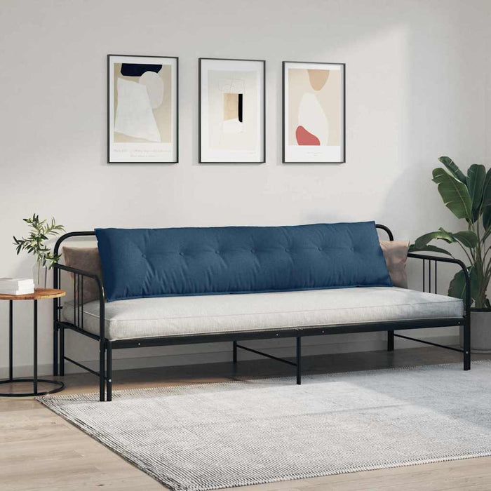 Cuscino per Schiena Blu 200 x 19 x 50 cm Tessuto 42014967