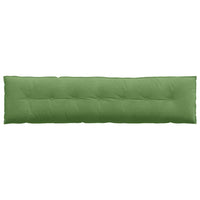 Cuscino per Schiena Verde chiaro 200 x 50 cm Tessuto in Cords 42014979