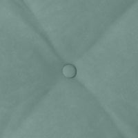 Cuscino per Schiena Verde Mare 200 x 50 cm Tessuto in Cords 42014986