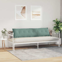 Cuscino per Schiena Verde Mare 200 x 50 cm Tessuto in Cords 42014986