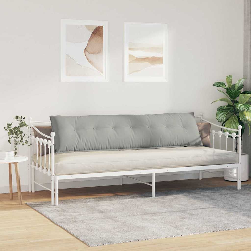 Cuscino per Schiena Grigio chiaro 200 x 50 cm 42014989