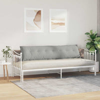 Cuscino per Schiena Grigio chiaro 200 x 50 cm 42014989