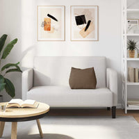 Cuscino per Schiena Marrone 45 x 20 x 35 cm Tessuto 42015006