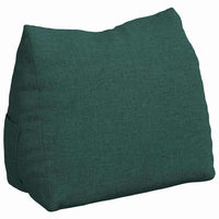 Cuscino per Schiena Verde Scuro 45 x 20 x 35 cm Tessuto 42015007