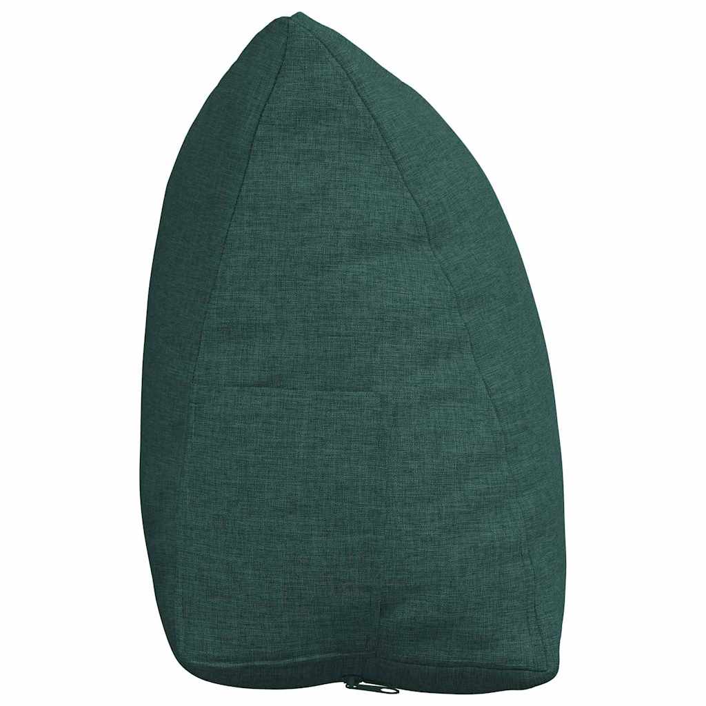 Cuscino per Schiena Verde Scuro 45 x 20 x 35 cm Tessuto 42015007