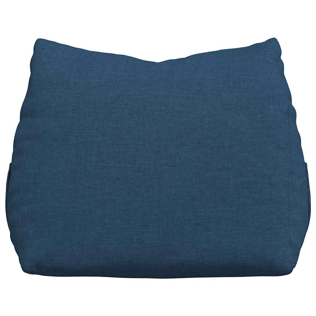 Cuscino per Schiena Blu 45 x 20 x 35 cm Tessuto 42015010