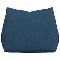 Cuscino per Schiena Blu 45 x 20 x 35 cm Tessuto 42015010