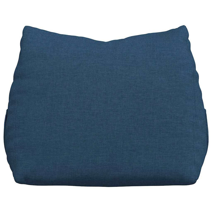 Cuscino per Schiena Blu 45 x 20 x 35 cm Tessuto 42015010