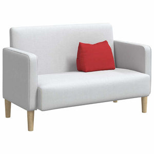 Cuscino per Schiena Rosso 45 x 20 x 35 cm Tessuto 42015014