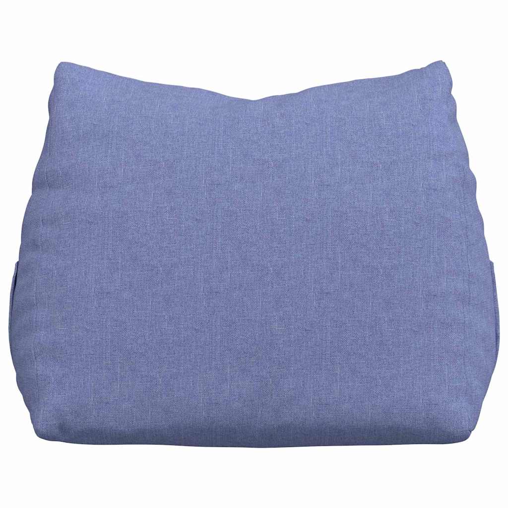 Cuscino per Schiena Blu jeans 45 x 20 x 35 cm Tessuto 42015016