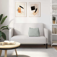 Cuscino per Schiena Grigio chiaro 45 x 20 x 35 cm 42015019