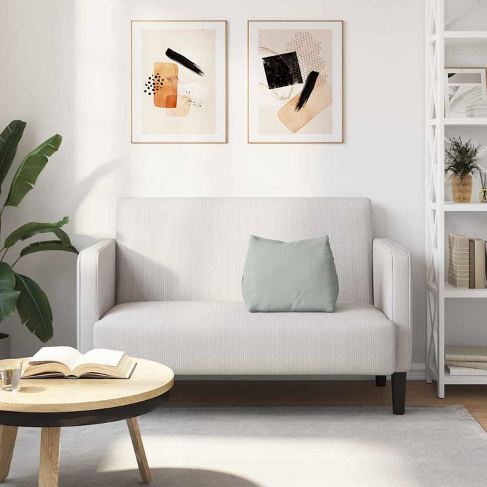 Cuscino per Schiena Grigio chiaro 45 x 20 x 35 cm 42015019