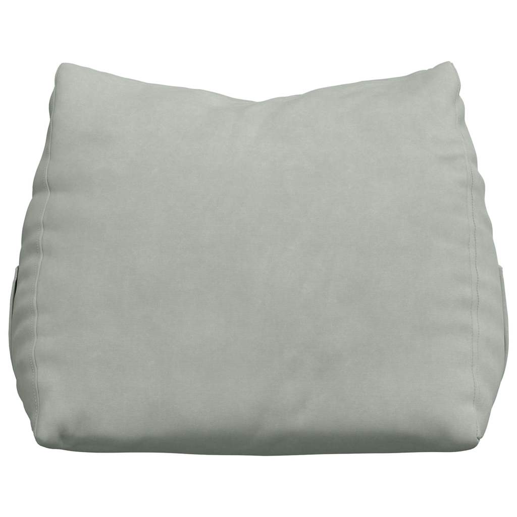 Cuscino per Schiena Grigio chiaro 45 x 20 x 35 cm 42015019