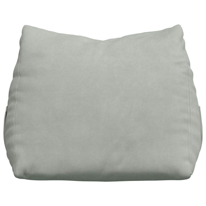 Cuscino per Schiena Grigio chiaro 45 x 20 x 35 cm 42015019