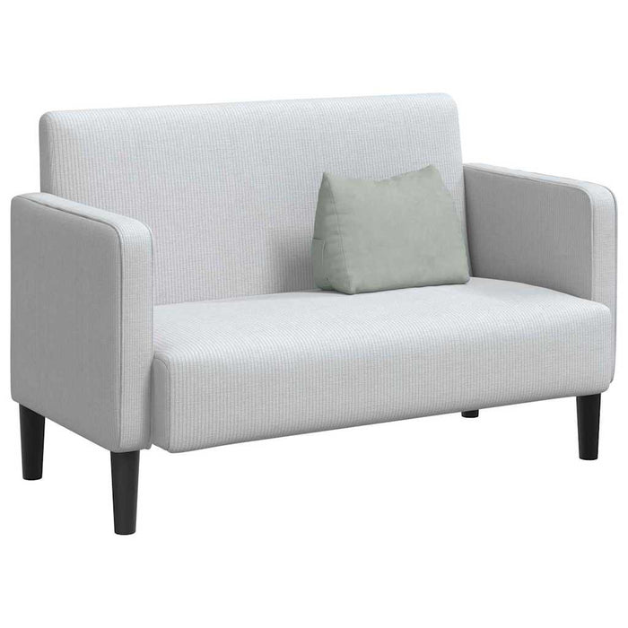 Cuscino per Schiena Grigio chiaro 45 x 20 x 35 cm 42015019