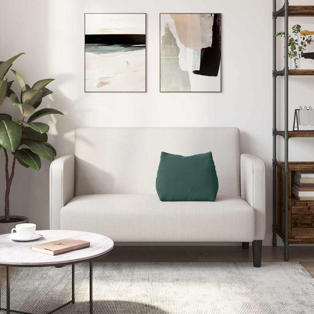 Cuscino per Schiena Verde Scuro 45 x 20 x 35 cm 42015021