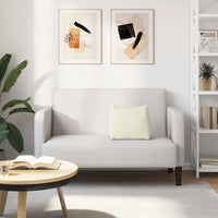 Cuscino per Schiena Crema 45 x 20 x 35 cm Tessuto in Cords 42015028