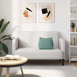 Cuscino per Schiena Verde Mare 45 x 20 x 35 cm Tessuto in Cords 42015029