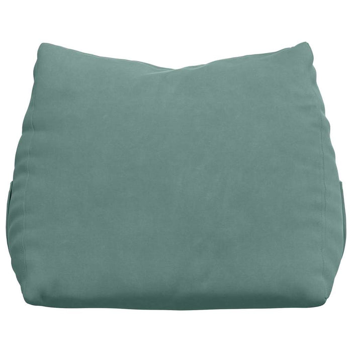 Cuscino per Schiena Verde Mare 45 x 20 x 35 cm Tessuto in Cords 42015029
