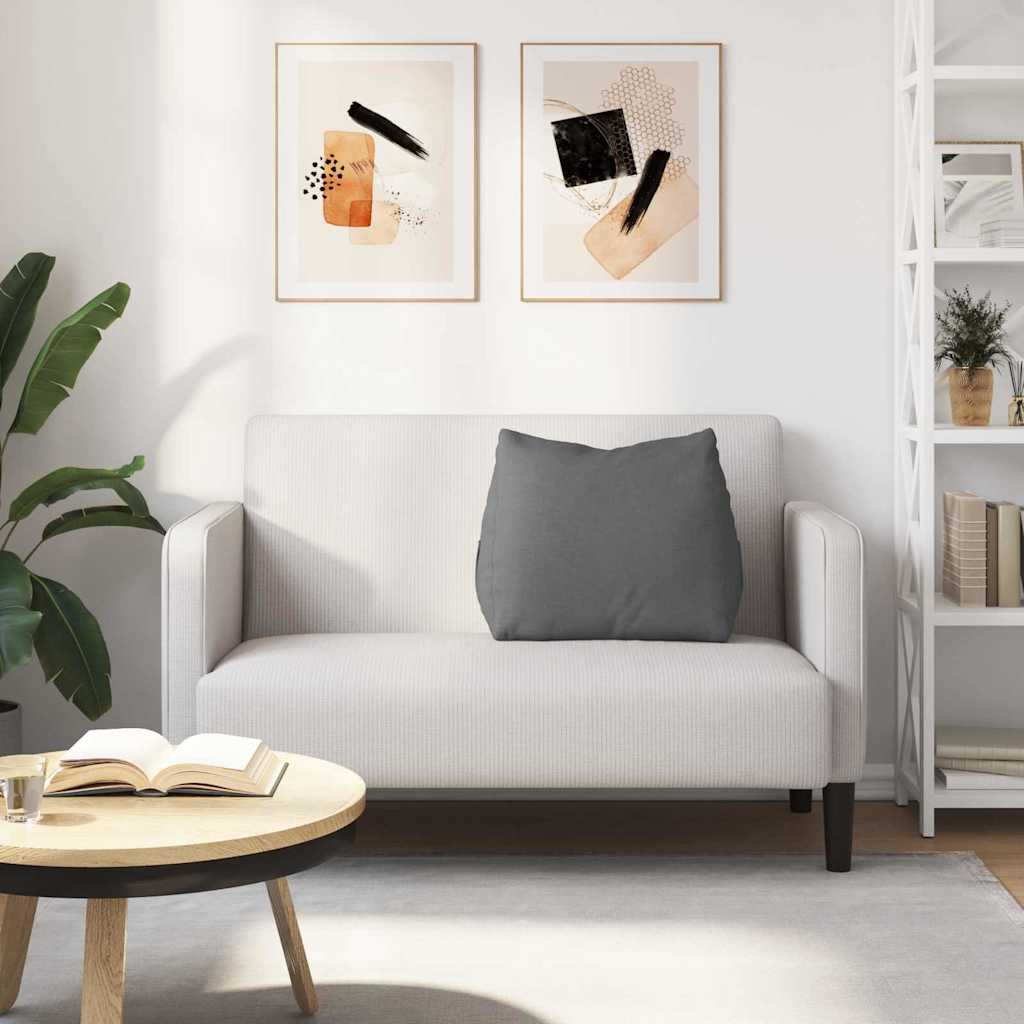 Cuscino per Schiena Grigio scuro 60 x 20 x 50 cm Tessuto 42015032