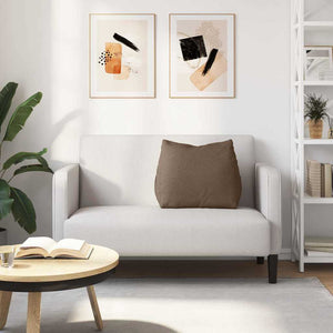 Cuscino per Schiena Marrone 60 x 20 x 50 cm Tessuto 42015035