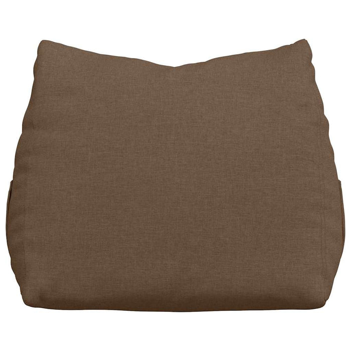 Cuscino per Schiena Marrone 60 x 20 x 50 cm Tessuto 42015035