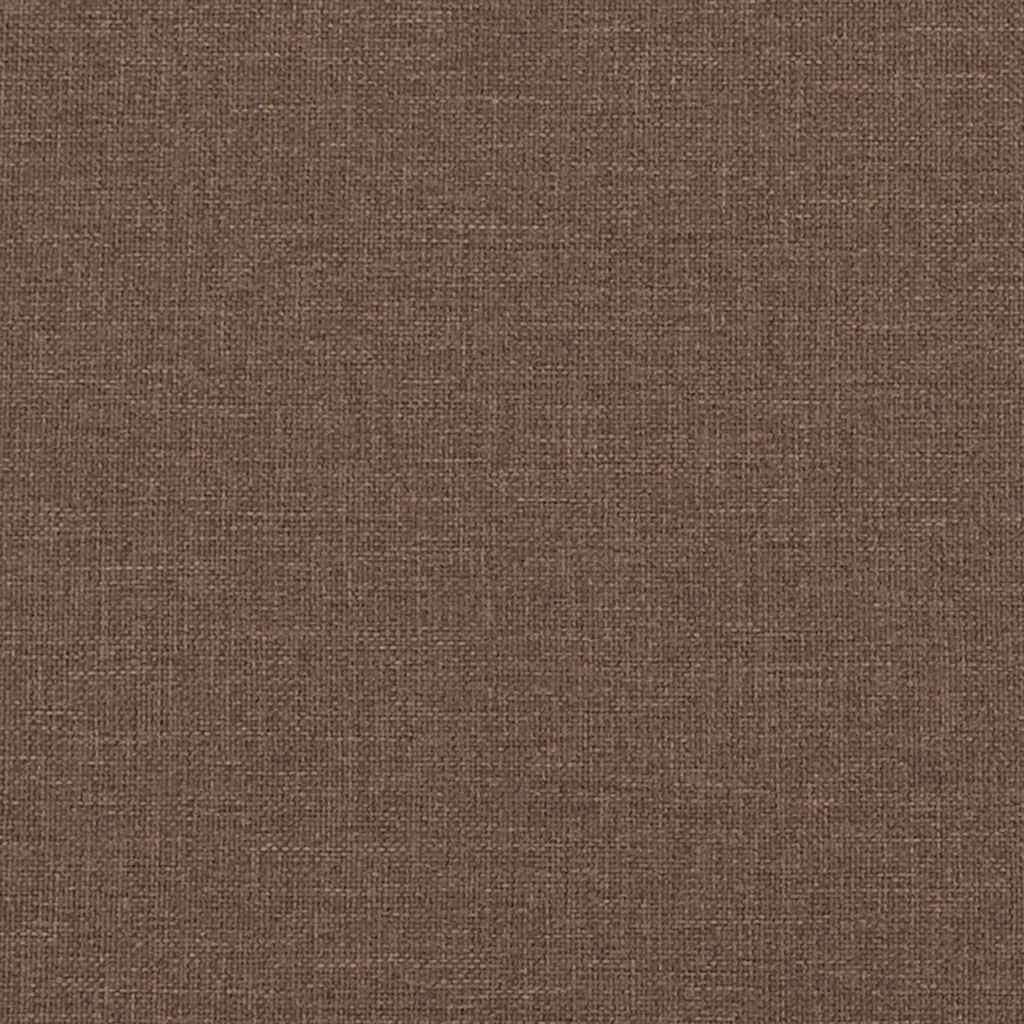 Cuscino per Schiena Marrone 60 x 20 x 50 cm Tessuto 42015035
