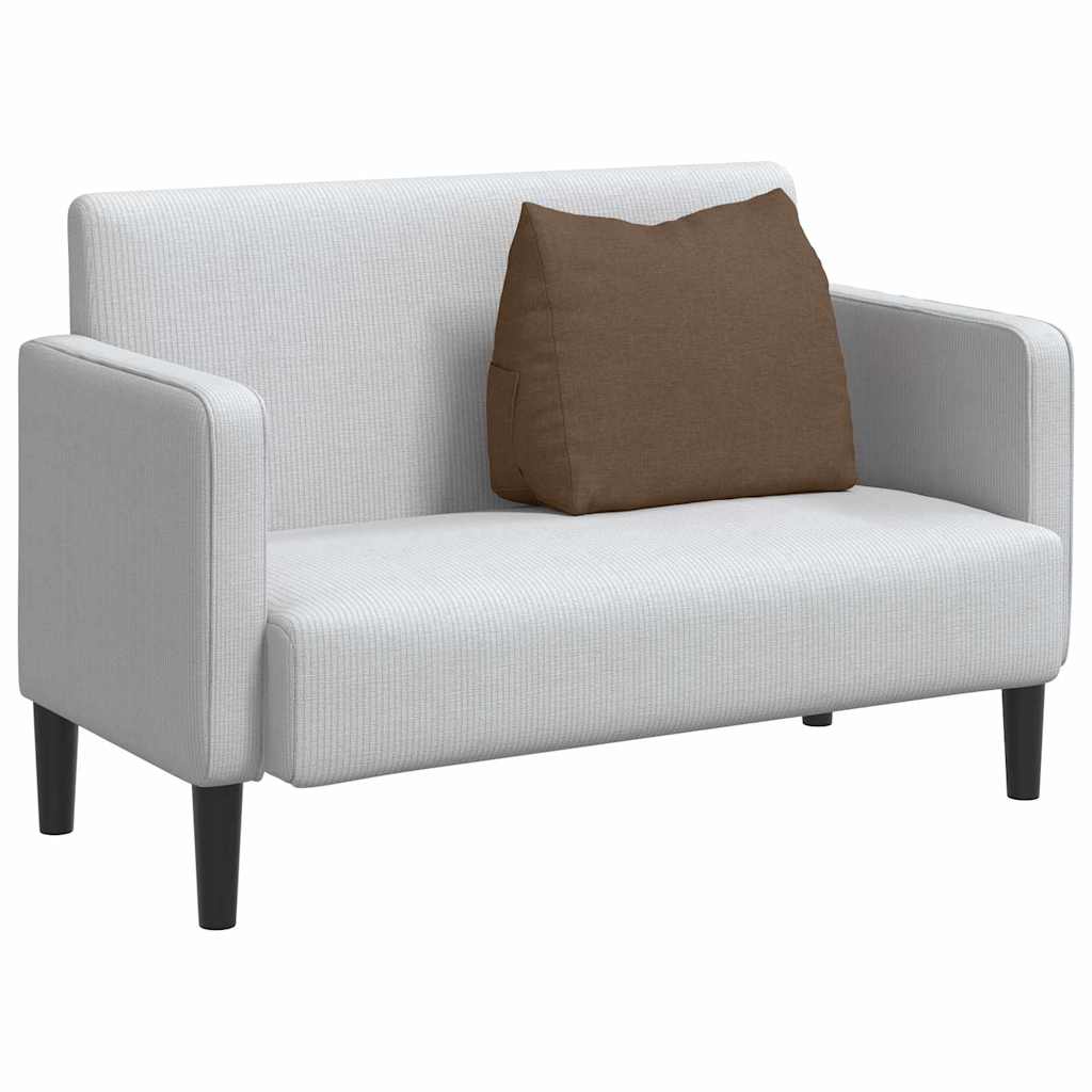 Cuscino per Schiena Marrone 60 x 20 x 50 cm Tessuto 42015035