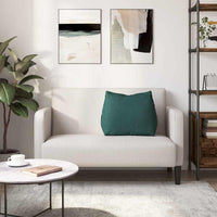 Cuscino per Schiena Verde Scuro 60 x 20 x 50 cm Tessuto 42015036