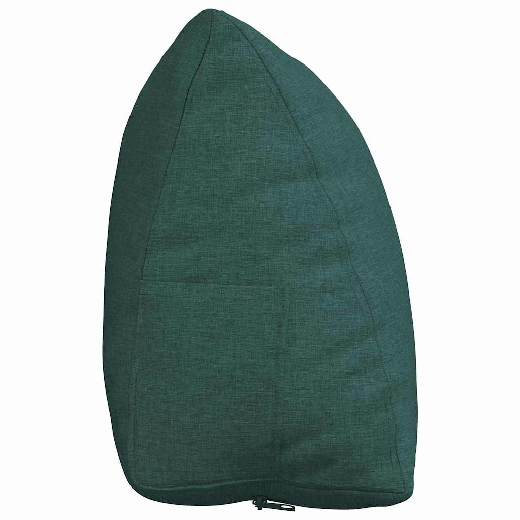 Cuscino per Schiena Verde Scuro 60 x 20 x 50 cm Tessuto 42015036