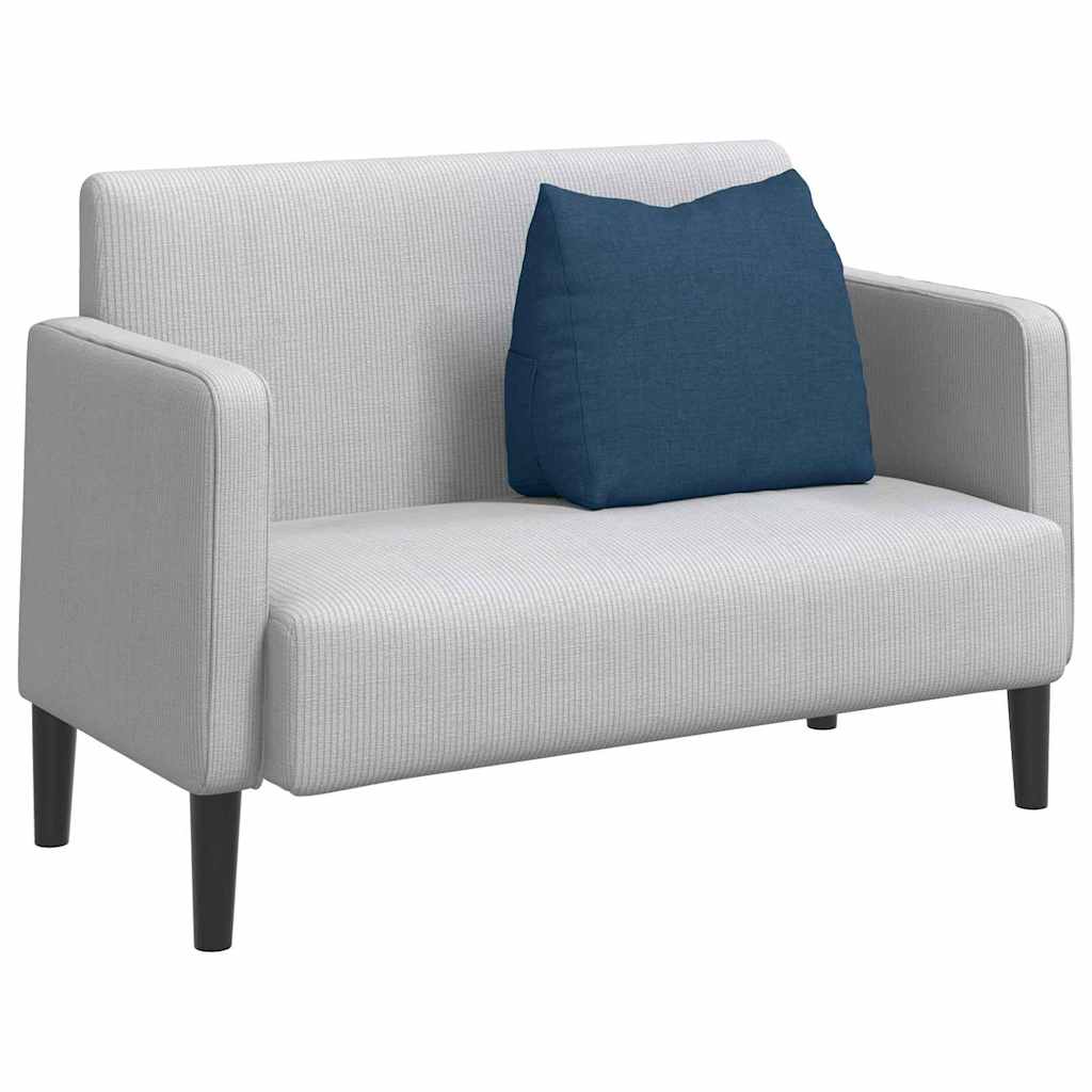 Cuscino per Schiena Blu 60 x 20 x 50 cm Tessuto 42015039